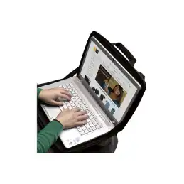 Case Logic 16" Hardshell Laptop Sleeve - Housse d'ordinateur portable - 16" - noir (QNS116K)_9